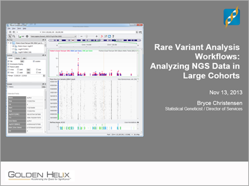 Rare Variant Analysis Workflows: Approaches to Analyzing NGS Data in Large Cohorts