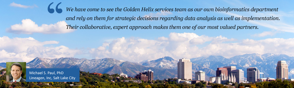 Golden Helix Services Partnerships