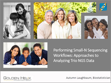Performing Small-N Sequencing Workflows: Approaches to Analyzing Trio NGS Data